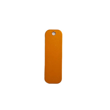 Kennel Aluminium Pendant Shape Name Tag - Medium
